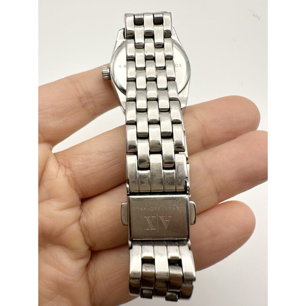 Armani Exchange AX5330 Miss Jackson MOP Dial Stainless Steel Women's Watch 6” - Picture 4 of 7